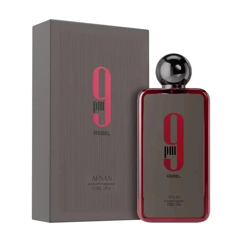 Afnan 9PM Rebel Eau de Parfum EDP for Men 3.4 fl oz 100ml EDP