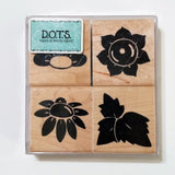 Sunsational Flower Sunflower Rubber Stamp Set S193 by DOTS JRL Design CTMH Sunflower