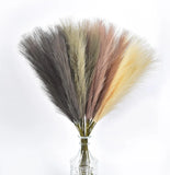Beige Pampas Grass Decor,23Inch 16pcs Faux Pampas Grass Bouquets Artificial P... Pampas Grass