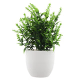 Simulation small lavender eucalyptus plant in pot for modern home decor Green Plant