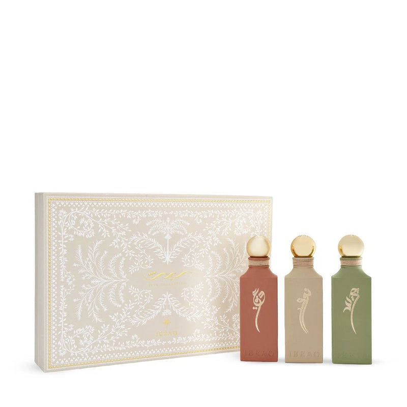 Irth Collection by Ibraheem Al Qurashi EDP set: 3x100ml bottles