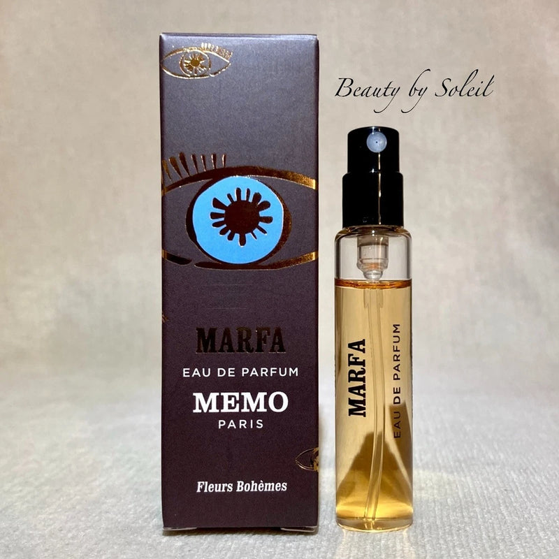 Memo Paris Marfa Eau de Parfum EDP MINI Travel Spray .17oz, 5ml New in Box EDP