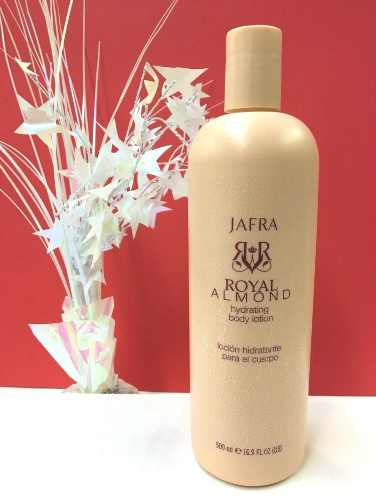 Jafra Royal Almond Hydrating Body Lotion 16.9 FL OZ NEW & SEALED Roses