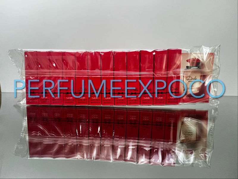 Dolce & Gabbana Dolce Rose EDT perfume vial sample set, red blister pack