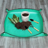 50*50cm Flower Pots Transplanting Mats Gardening Planting Mat Pe Plant Repotting Garden Plants