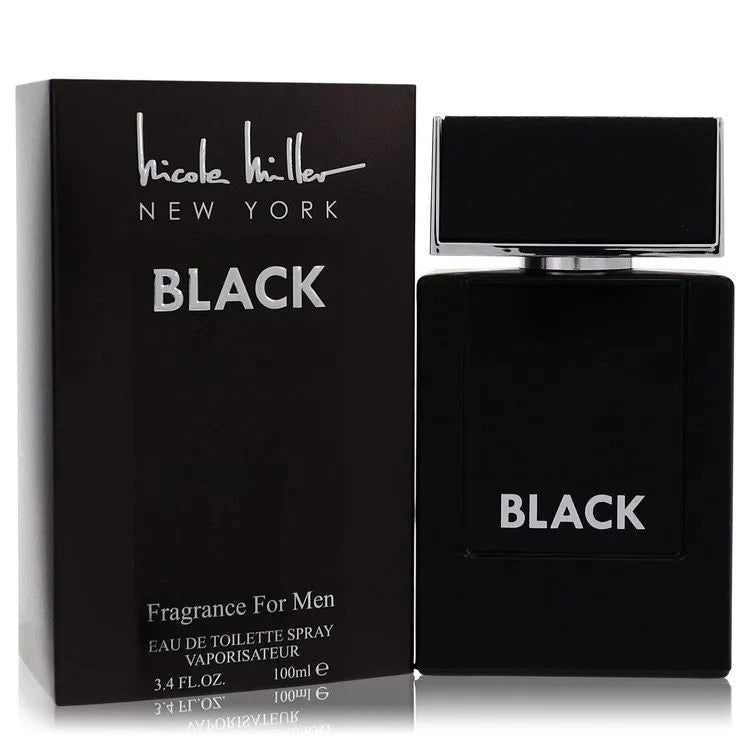 Nicole Miller Black by Nicole Miller Eau De Toilette Spray 3.4 oz for Men EDT