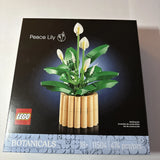 LEGO Botanicals Peace Lily Flower Building Set, 474 Pieces, Multicolor 11504 Lily