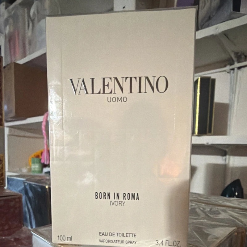 Valentino Uomo Born in Roma Ivory Eau de Toilette Spray 3.4 oz EDT