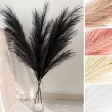 44" Silk Pampas Grass Artificial Plant SPRAYS STEMS Party Events Decorations Pampas Grass