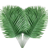 24pack Palm Leaves Branches for Palm Sunday Artificial Plants Fake Palms Fron... Green Plant