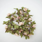 7 ft LED Roses Leaves Garland Battery Operated Fairy Lights Party Supplies Roses