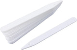 6 Inch Plant Markers,Thick Plant Labels Garden Labels,White-100Pcs Garden Plants