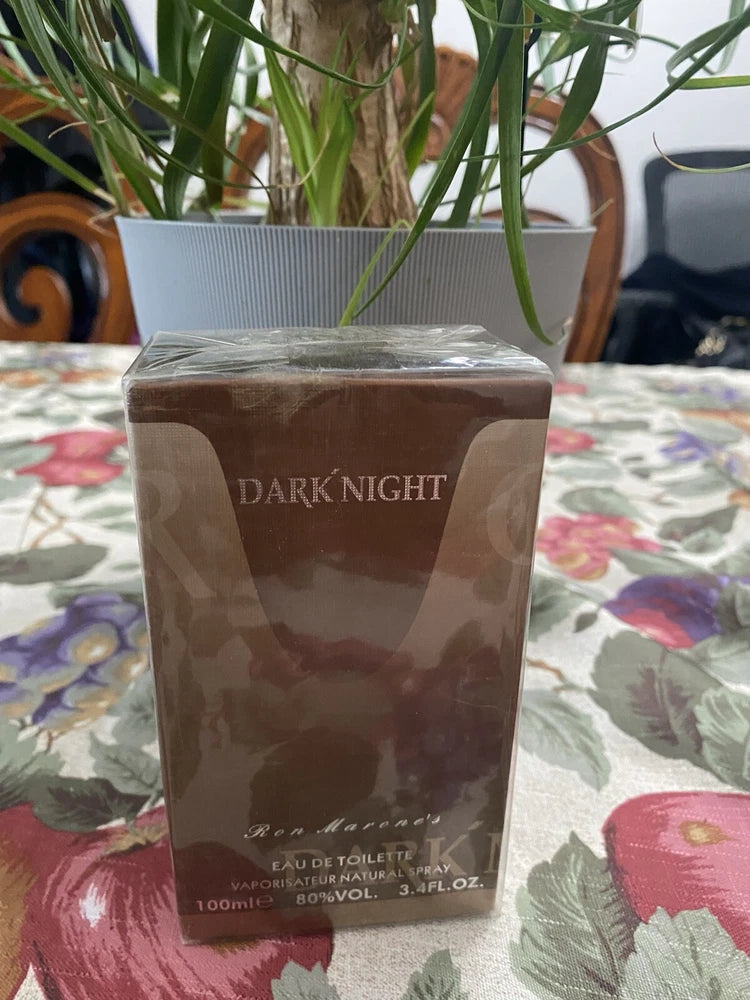 Dark Night by RON MARONE'S Men 3.4 oz EDT Eau de Toilette Spray Sealed EDT
