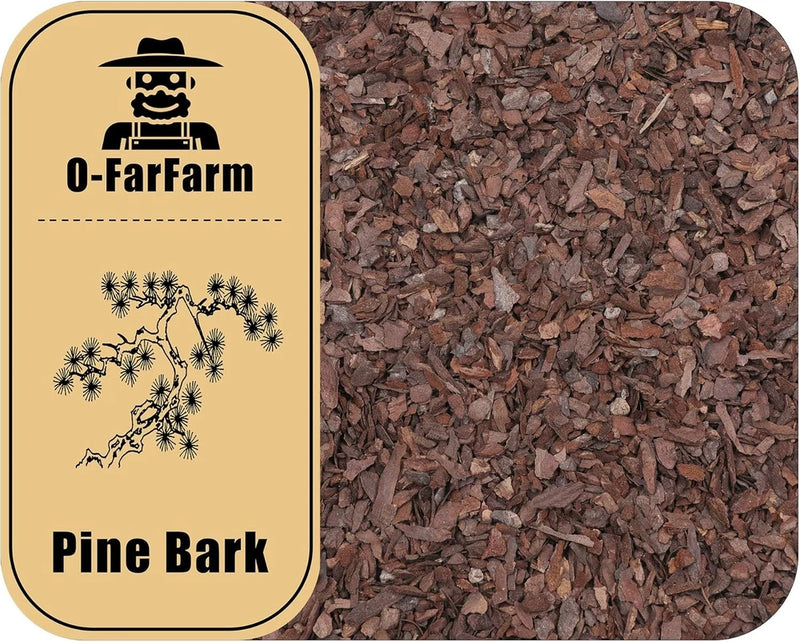 Orchid Bark for Plants, Organic Pine Proper Root 1qt, Small(4-8mm) Orchids