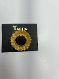 TACOA  sunflower pin broach Sunflower