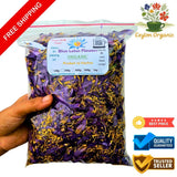 Dried Blue Lotus Flower Petals Nymphaea Caerulea Organic Pure Natural Herbal Tea Lily