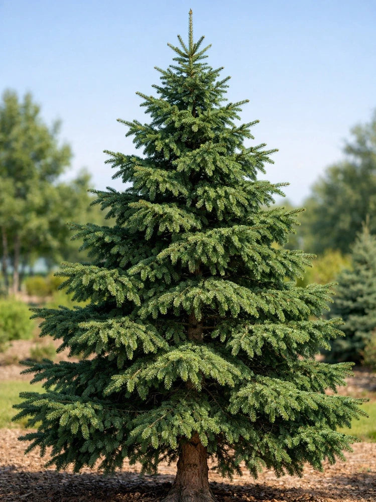 Norway Spruce Tree 2-3ft Tall Now Live Evergreen Tree Ready To Plant Now Green Plant