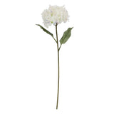 28" White Iridescent Hydrangea Silk Flower Stem by Ashland Hydrangea