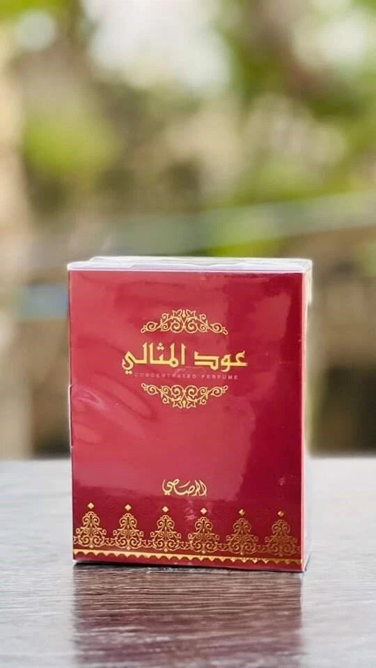Parfum Oud Al Mthale Men Al Rsasi Eau De Parfum 100Ml 3.4 FL.OZ Fragrance EDP