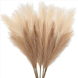Elegant 3.1FT Faux Pampas Grass - 7-Pack Artificial Flowers for Home Decor Pampas Grass