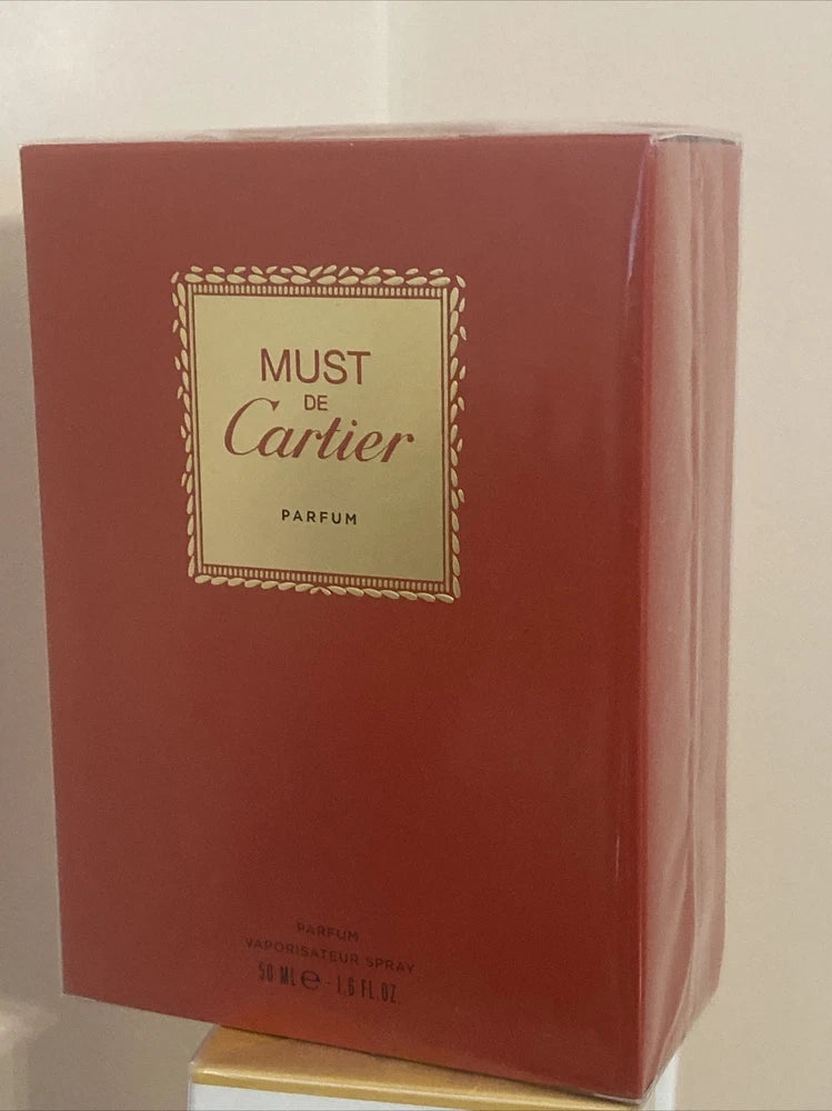 Cartier MUST de CARTIER PARFUM WomenÕs Spray 1.6fl oz/50ml NEW & SEALED EDP