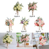 Wedding Bouquet for Bride Bridesmaid Flower Rustic Handmade Wedding Bridal Bouquet