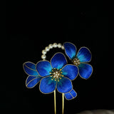 Silk Edelweiss Hair Comb Peony Flower Camellia Handmade Hair Accessories Peony