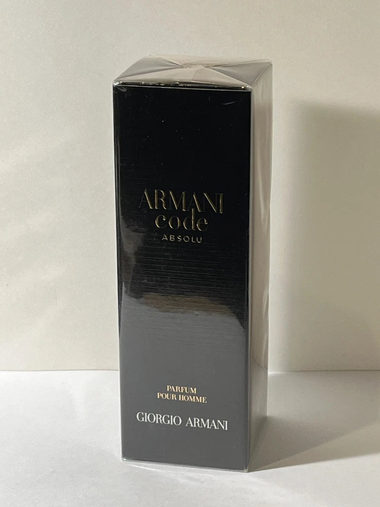 ARMANI CODE ABSOLU PARFUM Pour Homme Georgio Armani 2 fl oz/ 60 ml Sealed Box EDP