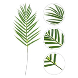 3 Pcs Faux Floral Arrangements Artificial Tropical Weeds DIY Leaf Leaves Green Plant