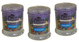 Scented Candles 3-Pack 9 oz Jars Purple Orchid Bouquet Nature's Finest Garden Bouquet