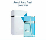 ARMAF AURA FRESH 3.4OZ/100ML EAU DE PARFUM FOR MEN - EXCLUSIVE 2021 EDP