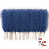 Pampas Grass in, Faux Pampas Grass Home Decor, Artificial Blue Pampas Grass