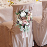 Artificial Waterfall Bridal Bouquet for Bridal Shower Party Valentine's Day Bouquet