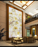 3D Lily Flower ZHUA5936 Wallpaper Wall Murals Removable Self-adhesive Amy Lily