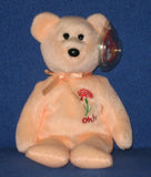 TY OHIO SCARLET CARNATION STATE FLOWER BEANIE BABY Carnation