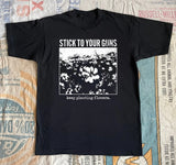 Stick To Your Guns Keep Planting Flowers T Shirt Black All Size  FF167 Flowering Plants
