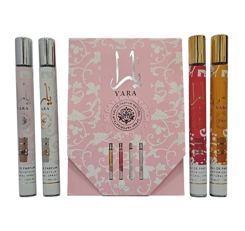 Yara+Moi+Tous+Candy Eau De Parfum 4 PCS Travel Set Spray For Women Free Shipping EDP