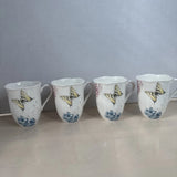 4 butterfly meadow lenox louise luyer hydrangea flower floral cups/mugs Hydrangea