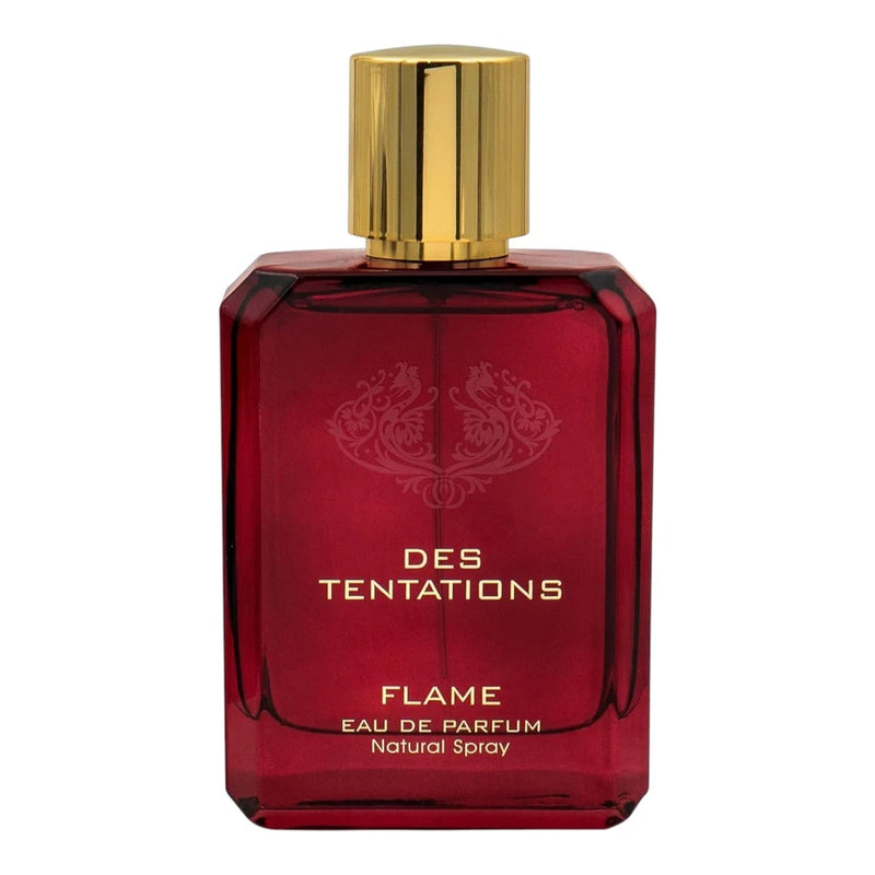 Des Tentations Flame by Fragrance World Ð EDP 3.4 fl oz / 100 ml EDP