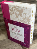 KJV STUDY BIBLE ATLAS EDITION WILD FLOWER BOUQUET RED LETTER INDEXED Bouquet