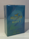 MenÕs Hollister WAVE 2 Eau De Toilette 1.7oz 50ml For Him Fragrance Spray SEALED EDT