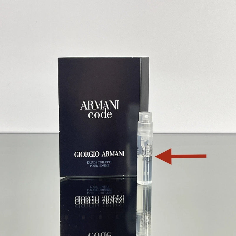 ARMANI CODE Men by Giorgio Armani 0.04oz-1.2ml EDT Spray SAMPLE VIAL (C90 EDT