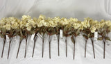 13 Stems - Artificial Hydrangea Flower 13" Faux Silk Floral Romantic Decor NWT Hydrangea