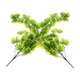 2 Pcs Monstera Hanging Fake Plant Rattan Plants for Room Faux Greenery Green Plant