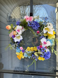 Handmade Spring Summer Roses Hydrangeas Lilies Orchid Hydrangea