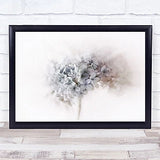 Hydrangea White Bright Flower Flowers Wall Art Print Hydrangea