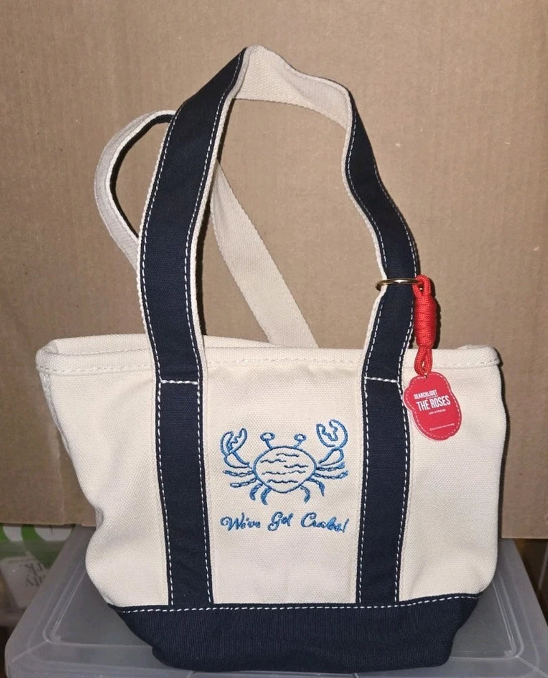 The Roses Movie (2025) SWAG Bag: Canvas Tote We've Got Crabs, Candle, Seasoning Roses