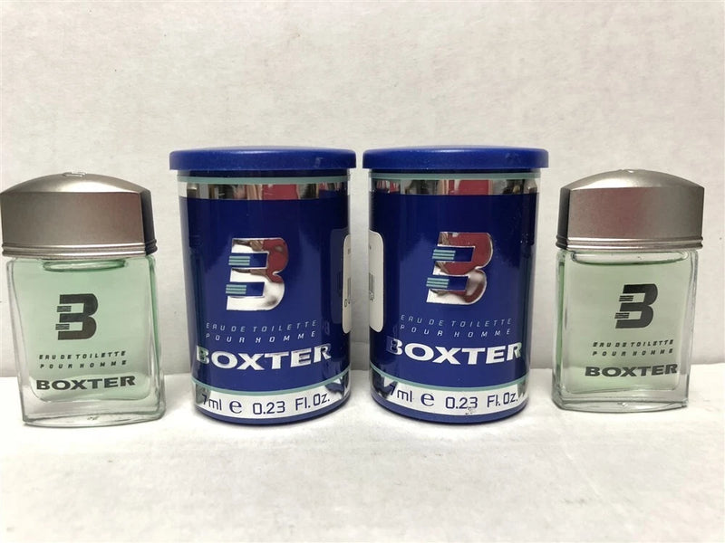 Lot o 2pcs Boxter Pour Homme 0.23 oz/ 7ml Eau de Toilette Mini Men,Discontinued! EDT