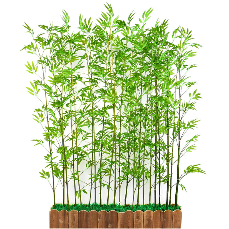 50Pcs Mini Artificial Plants Branches Decoration Green Leaves Office Greenery Green Plant