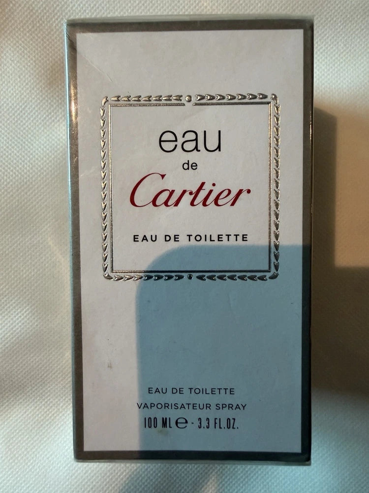 Cartier Eau De Cartier 3.3oz 100ml Eau De Toilette Spray Unisex New Sealed EDT